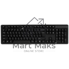 Клавиатура проводная A4Tech KKS-3, USB, черный