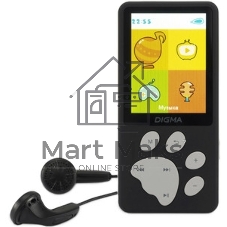 Плеер Hi-Fi Flash Digma S5 8Gb черный/серый/2.4