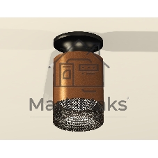 Светильник Ambrella Light XS6304112 SCF/PBK/BK кофе песок/черный полированный/тонированный MR16 GU5.3 (N6902, C6304, N6151)