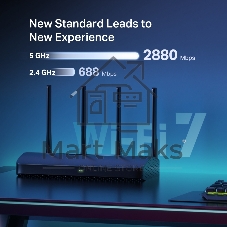 Двухдиапазонный маршрутизатор Wi-Fi Mercusys MR27BE