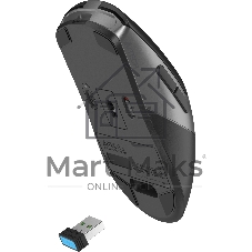 Мышь A4Tech Fstyler FB50CS Plus черный оптическая 3200dpi silent беспров. BT/Radio USB 7but