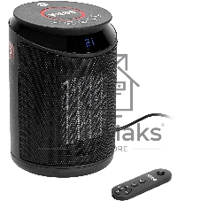 Тепловентилятор керамический Denzel DTFC-2000, 1000/2000 Вт, 20 м2, пульт, 3 режима, термостат