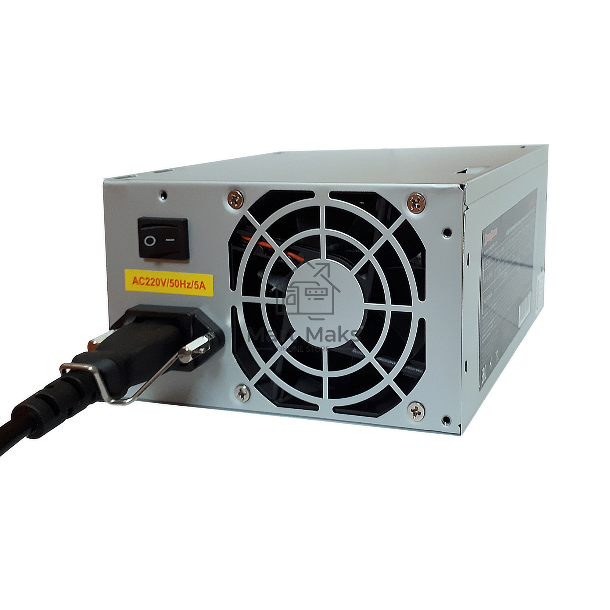 Блок питания Exegate CP450 (EX172785RUS-S), 450Вт, 80мм, серебряный