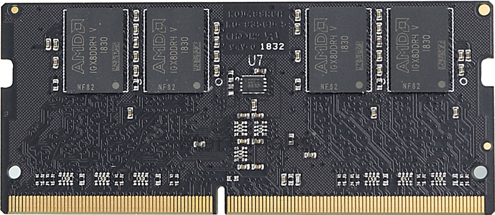 Оперативная память AMD Radeon R7, DDR4, 8GB (1x8GB), 2400MHz, CL16, SO-DIMM, OEM