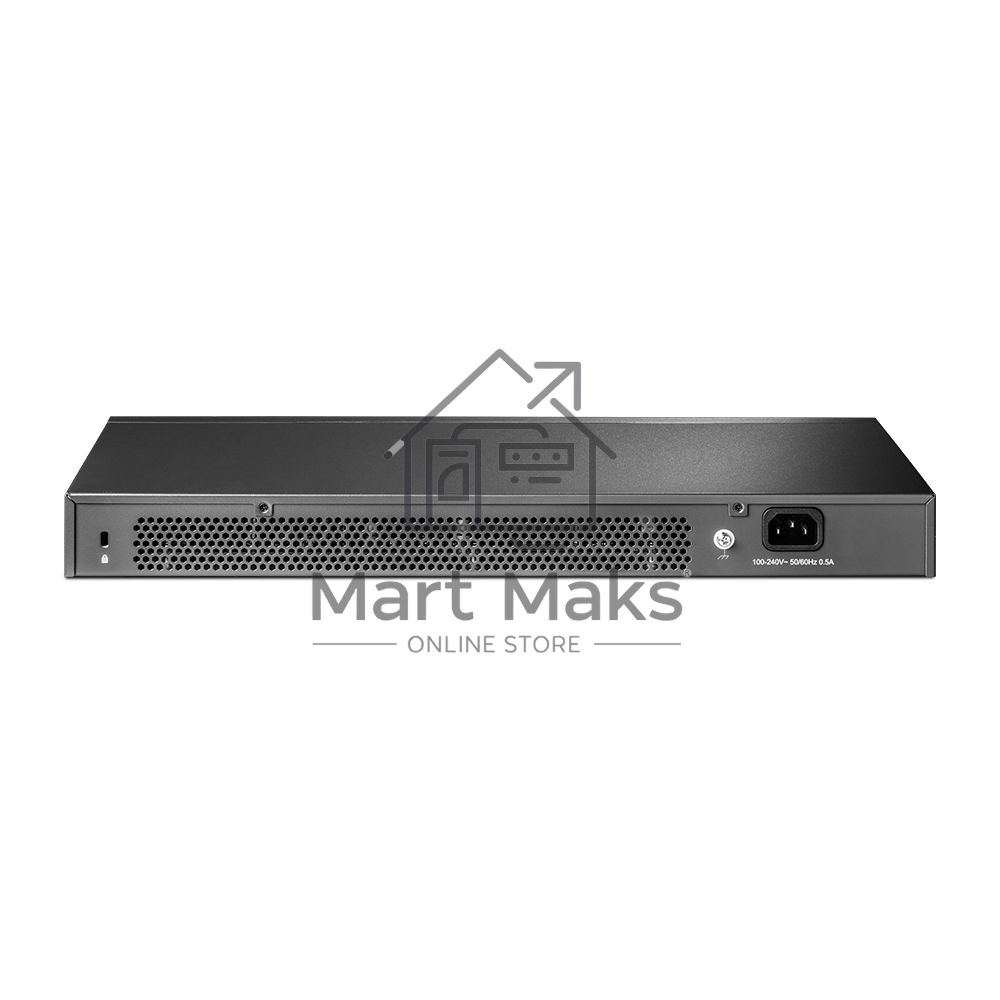 Коммутатор TP-Link JetStream™ 24-port Pure-Gigabit L2+ Managed Switch, 24 10/100/1000Mbps RJ45, 4*10G SFP+ Slots
