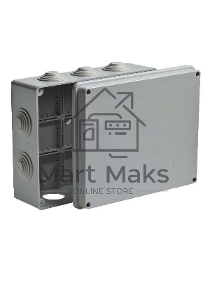 Рувинил 67055 Тусо.Коробка расп. для о/п, 200х140х75мм, 10вводов, IP55 