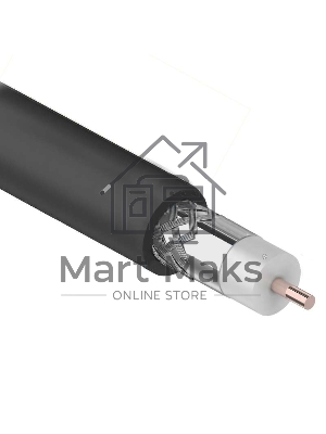 Кабель RG 11/U (75 Ом) 305м Ч (м) Rexant 01-3011