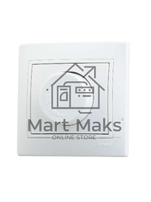 Светорегулятор СП 800Вт Мира бел/бел. Lezard 701-0202-115