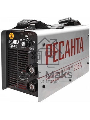 Сварочный аппарат Ресанта САИ205 инвертор ММА DC 7.3кВт