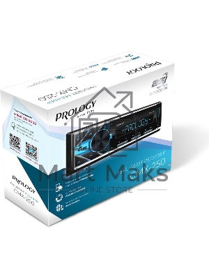 Автомагнитола Prology CMX-250 1DIN 4x55Вт