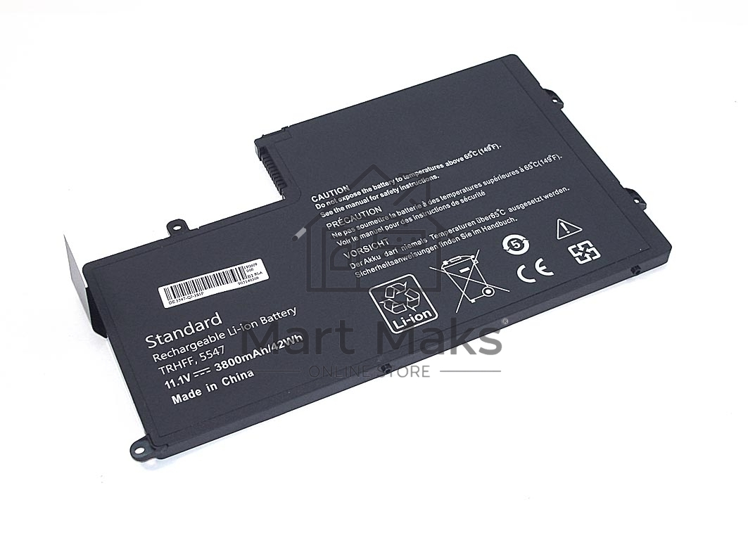 Аккумуляторная батарея для ноутбука Dell 5547 11.1V 3800mAh черный OEM