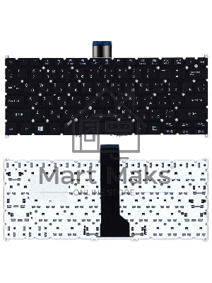 Клавиатура для ноутбука Acer Aspire V5-122P черная