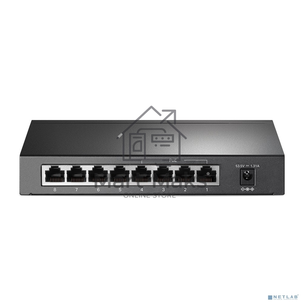 Коммутатор TP-Link SMB TL-SF1008P Коммутатор 8-port 10/100M Desktop PoE Switch