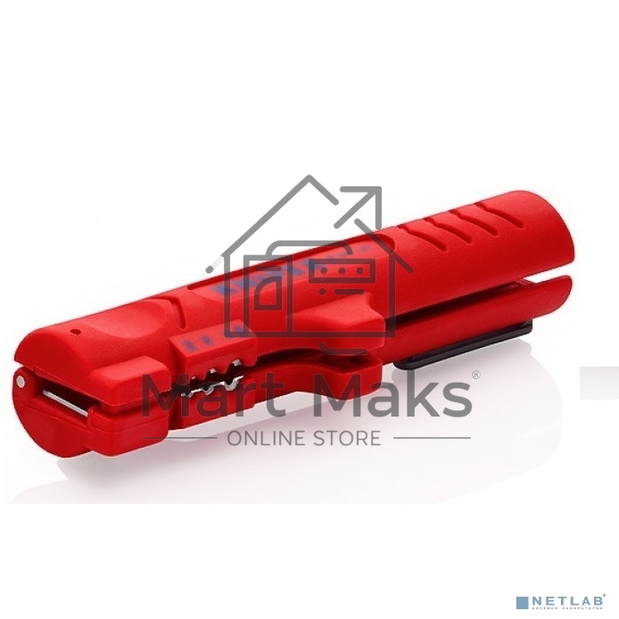 Стриппер KNIPEX KN-1664125SB  с плоского и круглого кабеля 125mm