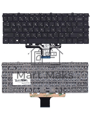 Клавиатура для ноутбука HP Pavilion 14-DV 14-DW черная