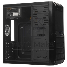 Компьютерный корпус ExeGate EX278399RUS Miditower ExeGate XP-329S Black, ATX, (XP500, Black,120мм), 2хUSB, Audio