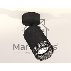 Светильник Ambrella Light XM6313002 SBK/BK черный песок/тонированный MR16 GU5.3 (A2210, C6313, N6151)