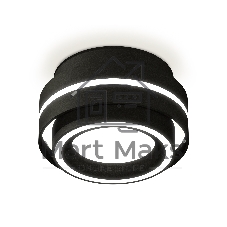Светильник Ambrella Light XS8414003 SBK/FR черный песок/белый матовый GX53 (C8414, N8434)