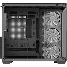 Компьютерный корпус Deepcool CG530 4F черный без БП ATX 2x120мм 2x140мм 2xUSB 2.0 1xUSB 3.0 audio bott PSU
