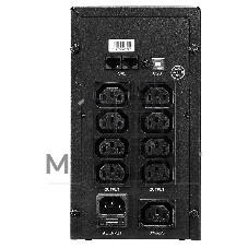 Источник бесперебойного питания CROWN CMU-SP1200IEC/1200 ВА\720 Вт/8 х IEC320 C13, 1 х IEC320 C13 Bypass