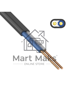 Кабель силовой медный ВВГ-Пнг(А)-LS 2x1,5 мм² 100 м, ГОСТ 31996-2012, ТУ 16.К71-310-2001 Кабель силовой медный ВВГ-Пнг(А)-LS 2x1,5 мм² 100 м, ГОСТ 31996-2012, ТУ 16.К71-310-2001