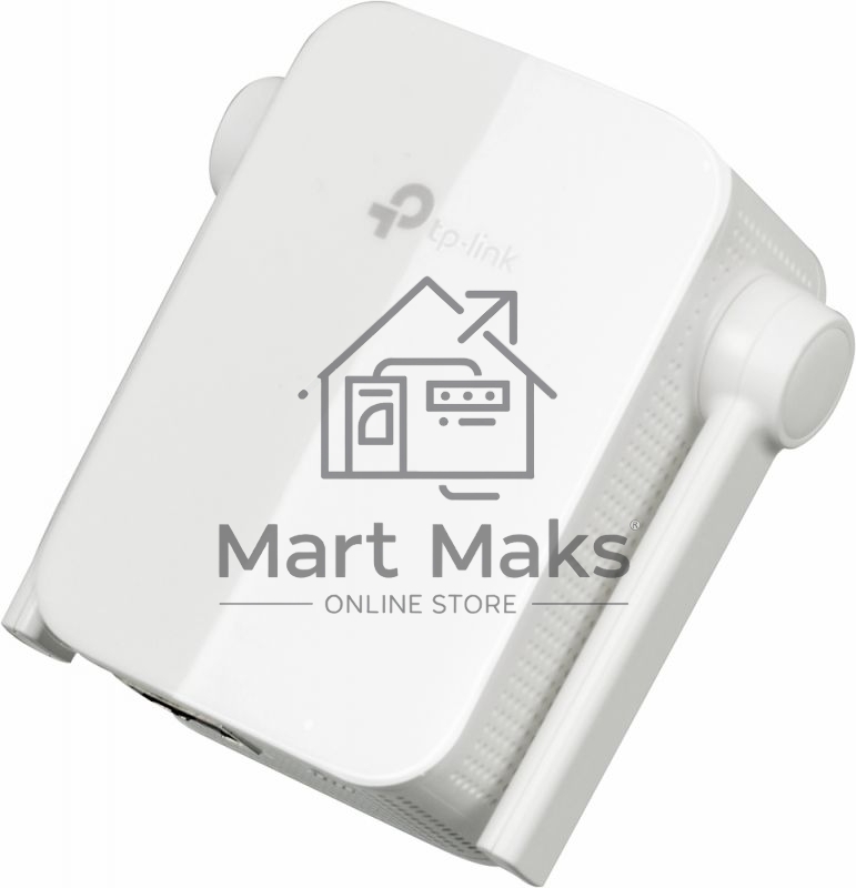 Двухдиапазонный усилитель беспроводного сигнала TP-Link (ретранслятор), 867 Мбит/с на 5 ГГц + 300 Мбит/с на 2,4 ГГц (SOHO RE305) поставляется без кабеля RJ-45