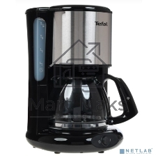 Кофеварка капельная Tefal CM361838 1000Вт серебристый/черный