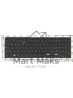 Клавиатура для ноутбука Samsung 700Z5A 700Z5B 700Z5C, черная
