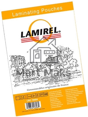 Пленка для ламинирования Fellowes 125мкм (100шт) 105x75мм Lamirel (LA-78663)