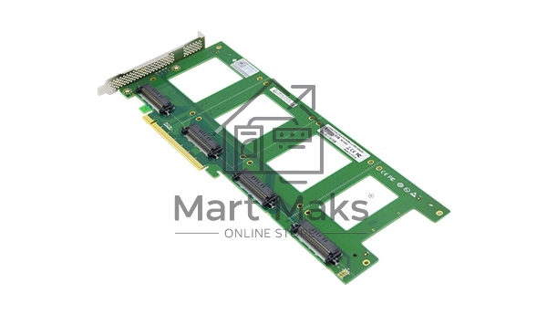 Адаптер для SSD PCIe x16 to 4*U.2 SFF-8639 SSD NVMe Card