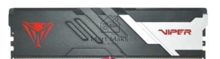 Оперативная память Patriot Viper Venom, DDR5, 32GB (2x16GB), 6600MHz, CL34, DIMM, с радиатором, черный