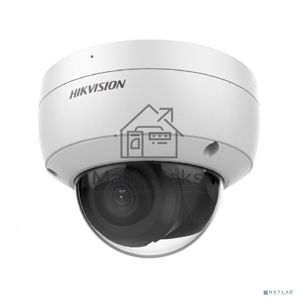 Видеокамера IP Hikvision DS-2CD2123G2-IU(2.8mm) 2.8-2.8мм цветная