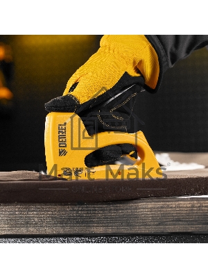 Степлер пластиковый Denzel скобы в комплекте, тип 53, 6-10 мм