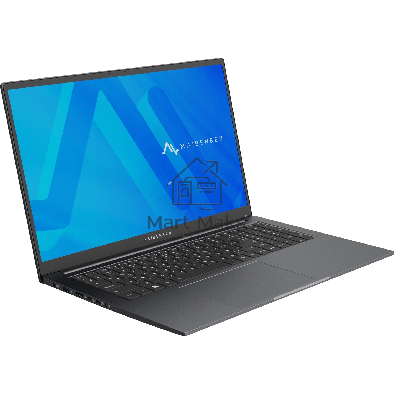 Ноутбук Maibenben P725 серый P7251SF0LGRE0 17.3