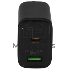 Сетевое зарядное устройство BOROFONE (6941991121357) BA99A СЗУ 1Type-C 3.0A PD 20W, белый