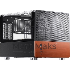 Корпус без блока питания JONSBO V12, Mini-Tower, TG, 2x120mm, 1xUSB-A 3.0 + 1xUSB-C 3.2, mATX, mITX Black