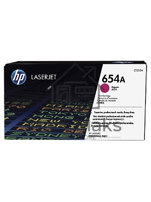 Тонер Картридж HP 654A CF333A пурпурный для HP CLJ Ent M651n/M651dn/M651xh/M680dn/M680f (15000стр.)