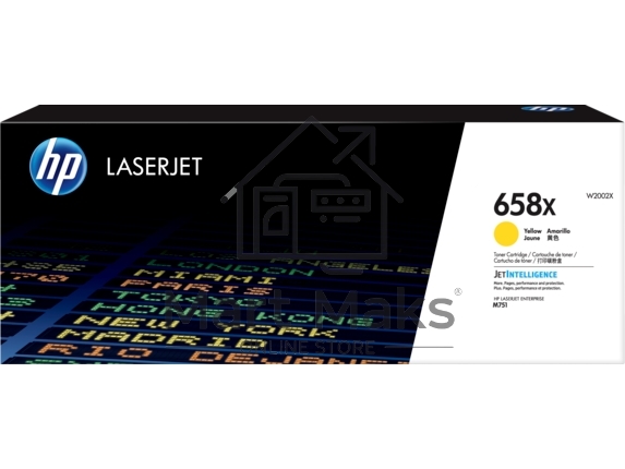 Картридж лазерный HP 658X W2002X желтый для HP CLJ Enterprise M751 (28000стр.) Картридж лазерный HP 658X W2002X желтый для HP CLJ Enterprise M751 (28000стр.)