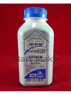 Тонер Canon FС/PC-210/230/310/330 (фл. 150г) B&W Standart фас. Россия