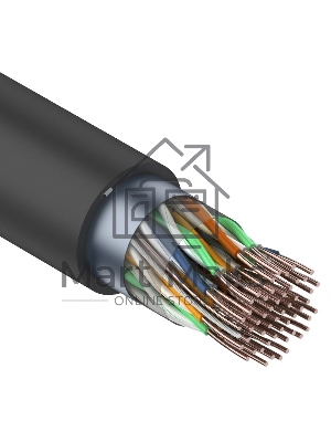 Кабель FTP Rexant 25PR 24AWG, CAT5, наружный (OUTDOOR), бухта 305 м