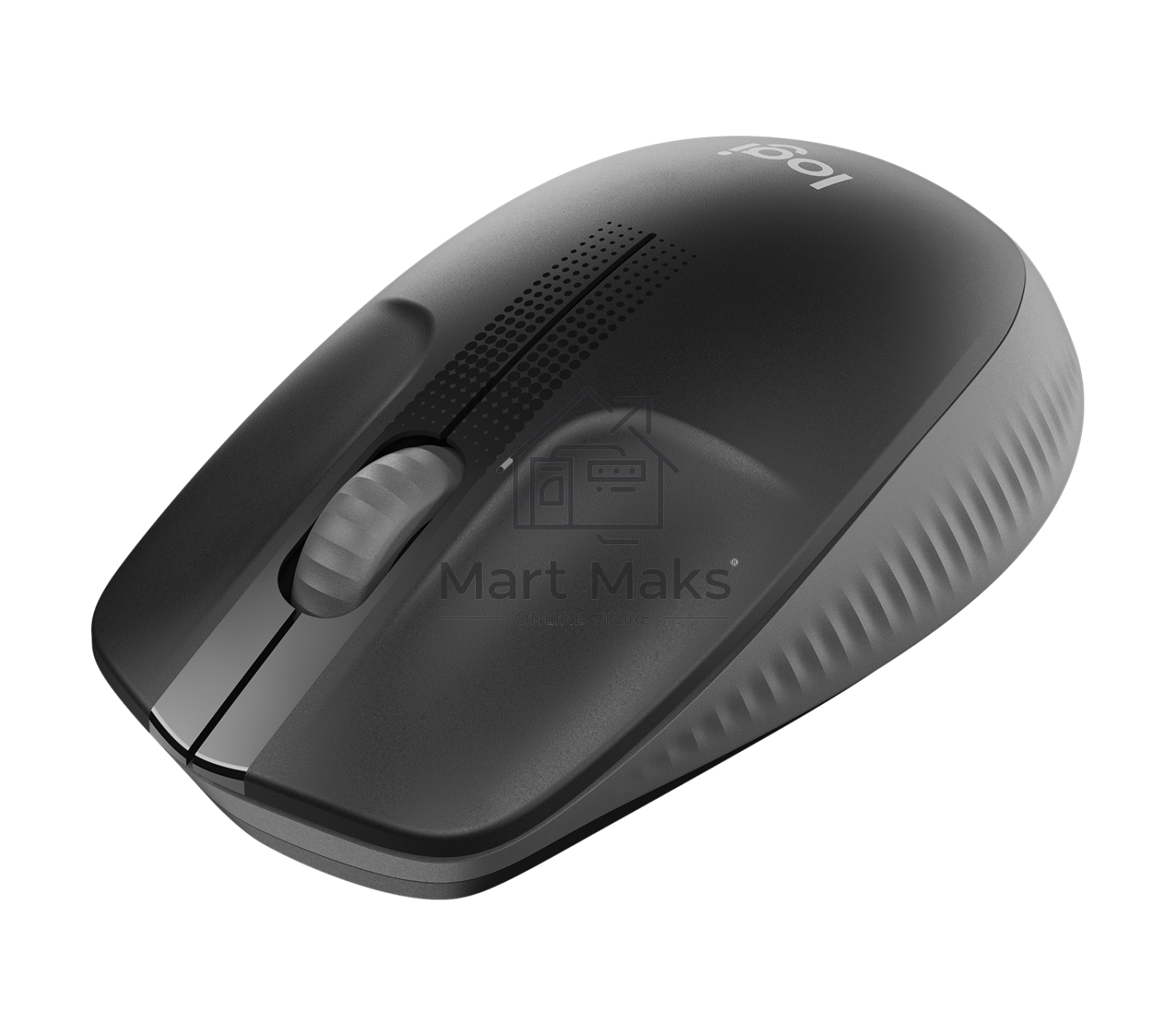 Мышь беспроводная Logitech M190 черный, 1000 dpi, радиоканал, USB, кнопки - 3