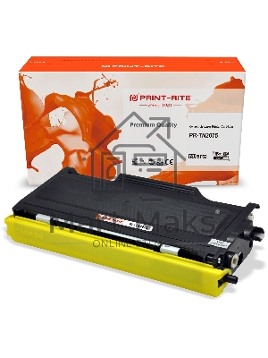 Картридж лазерный Print-Rite TFB697BPU1J PR-TN2075 TN-2075 черный (2500стр.) для Brother DCP-7010/7010R/7020/7025/7025R/FAX-2820/2825/2825R/2920/2920R/HL-2030/2030R/2040/2040R/2070N/2070/2070NR/MFC-7225/7225N/7420/7420R/7820/7820N/7820NR/7820R
