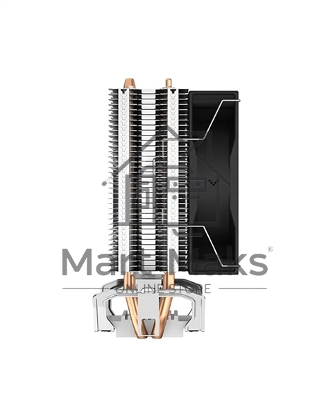 Кулер для процессора DEEPCOOL AG200 черный, 92 мм, алюминий/медь, 3050 об/мин, 30.5 дБ, 4 pin, 100 Вт, 133 мм