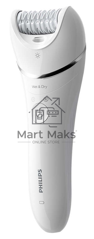 Эпилятор Philips 2 скорости, широкая головка, Wet&Dry, беспроводной