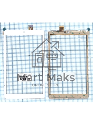 Сенсорное стекло (тачскрин) HK80DR2619-V03, белое