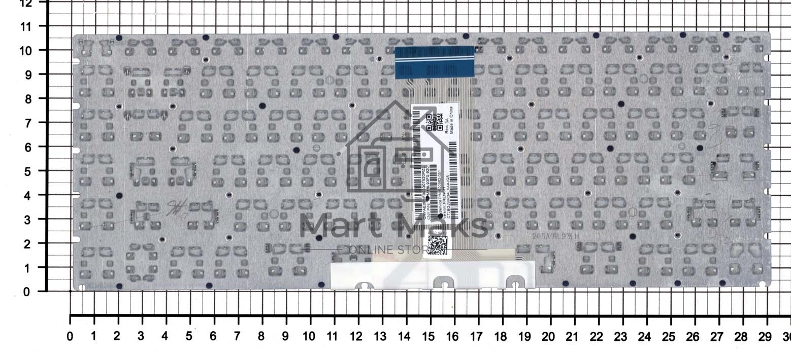 Клавиатура для ноутбука HP 14-bp000 белая