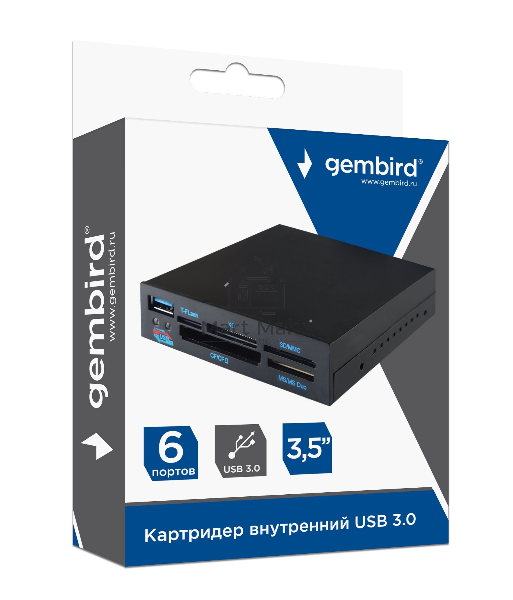 Картридер внутренний USB3.0 3.5