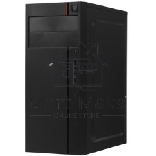 Компьютерный корпус Miditower ExeGate AA-440-AA400 (ATX, AA400 8 см, 2*USB, аудио)