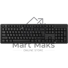 Клавиатура проводная A4Tech KR-3, USB, черный