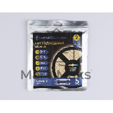 Светодиодная лента Ambrella light GS4612 COB 400Led/10W m/ 24V IP20 4500K/ 5m*5mm*2.1mm (2 конт.)